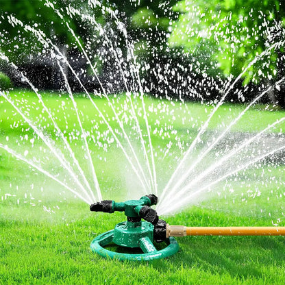 Sprinklers for Yard, Water Sprinkler for Lawn, 360 Degree Rotating Lawn Sprinkler for Yard Large Area, Sprinklers for Kids, Pets Playing,Father'S Day Gift