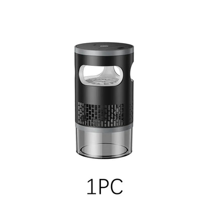 Indoor Insect Trap - Effective Suction & UV Light Catcher for Mosquitoes, Fruit Flies, Gnats & Moths - Quiet & Non-Zapper for Home.