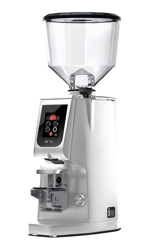 Eureka Atom W 75 Espresso Grinder | 75mm | Silent Technology | Grind-by-Weight | (Silver)