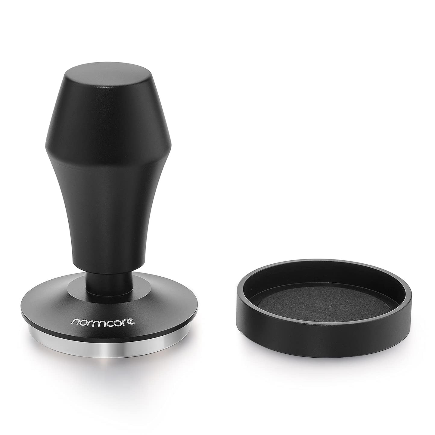 Normcore V4 Calibrated Espresso Tamper (53.3mm) – Flat Base & Stand
