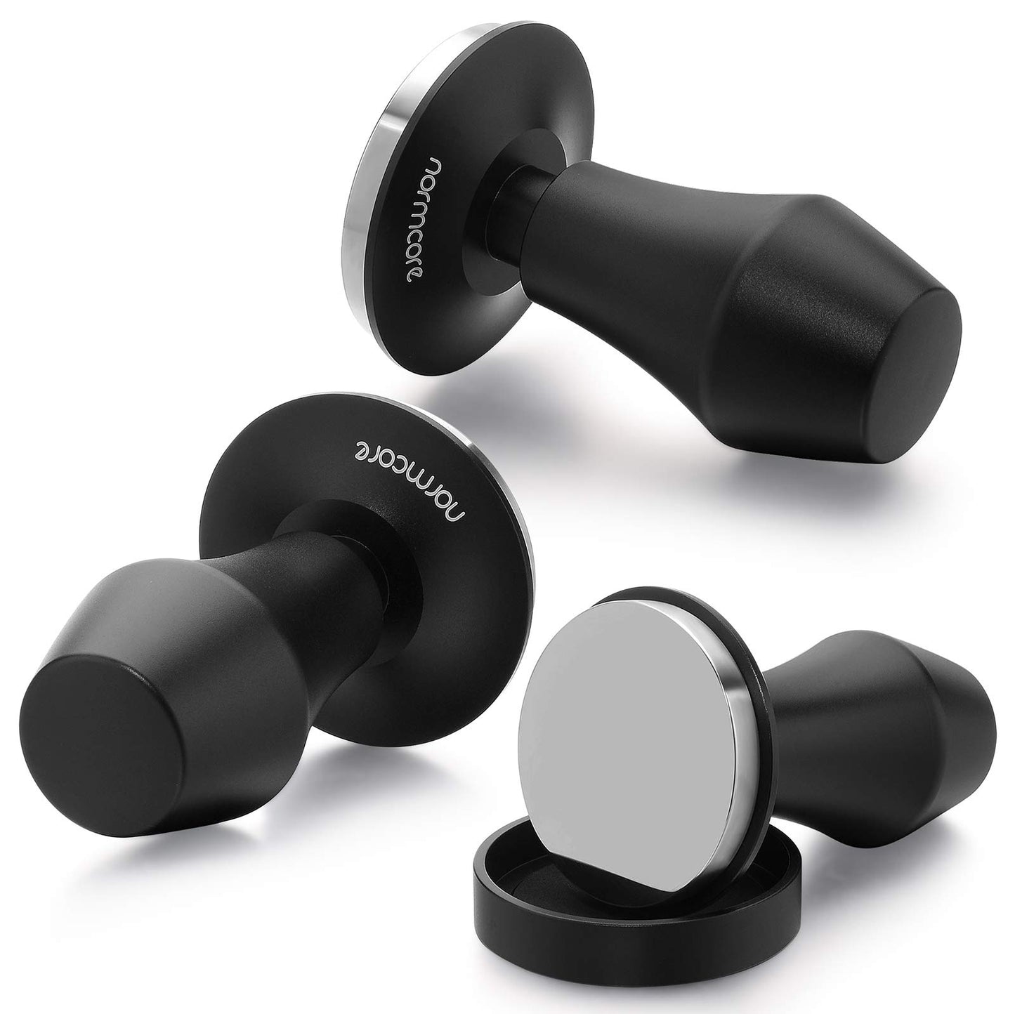 Normcore V4 Calibrated Espresso Tamper (53.3mm) – Flat Base & Stand