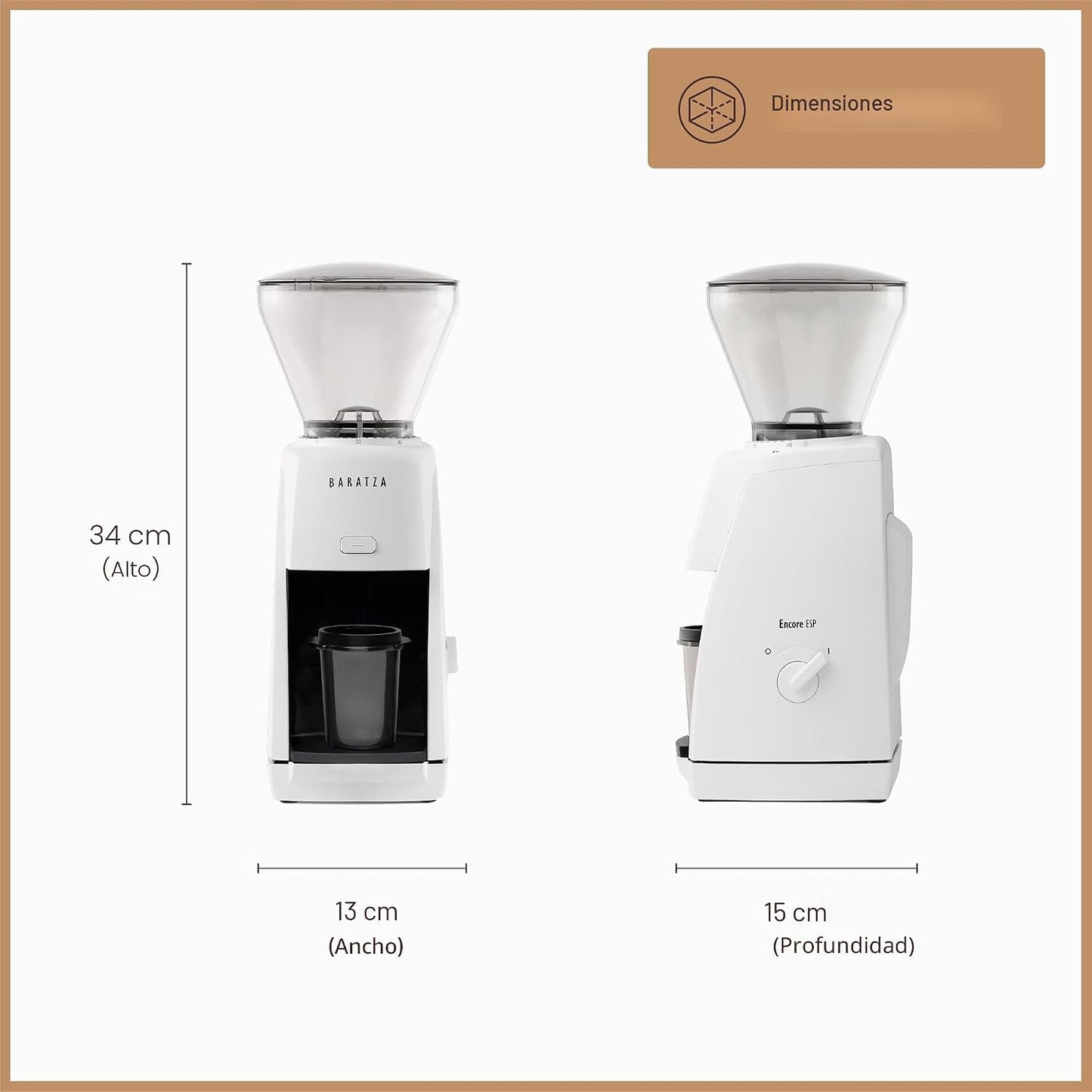Baratza Encore ESP – Precision Electric Espresso & Coffee Grinder
