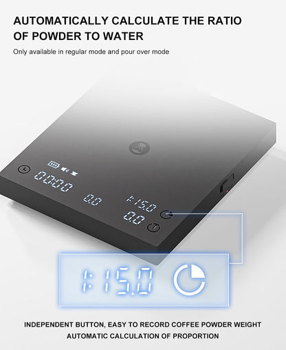Timemore Black Mirror Basic 3 – Precision Coffee Scale with Timer