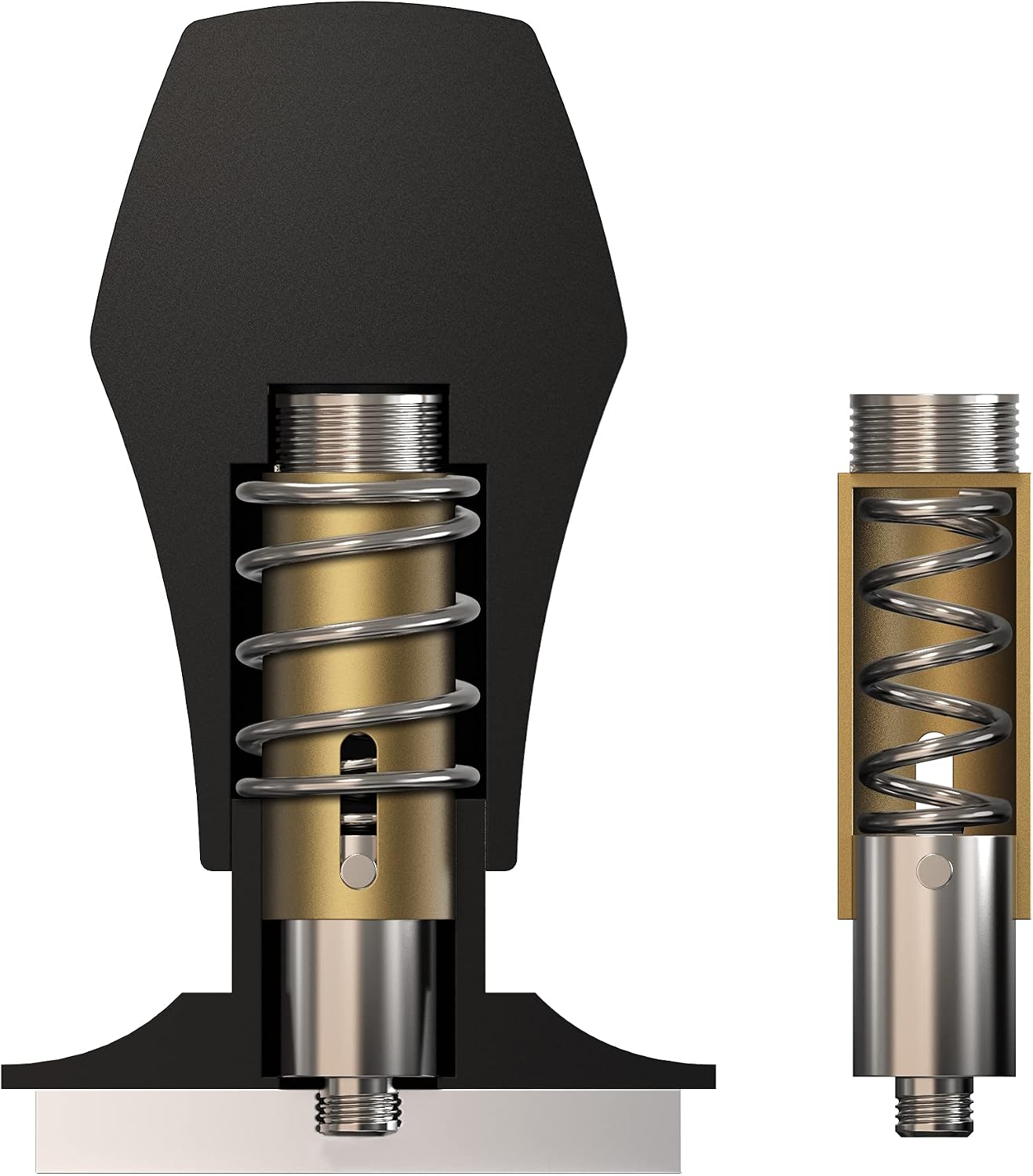 Normcore V4 Calibrated Espresso Tamper (53.3mm) – Flat Base & Stand