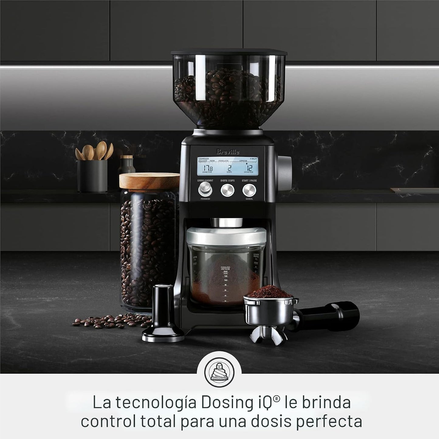 Breville The Smart Grinder Pro – Precision Conical Burr Coffee Grinder