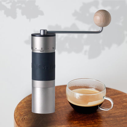 KINGrinder K6 Manual Coffee Grinder – 16-Micron Precision Hand Grinder