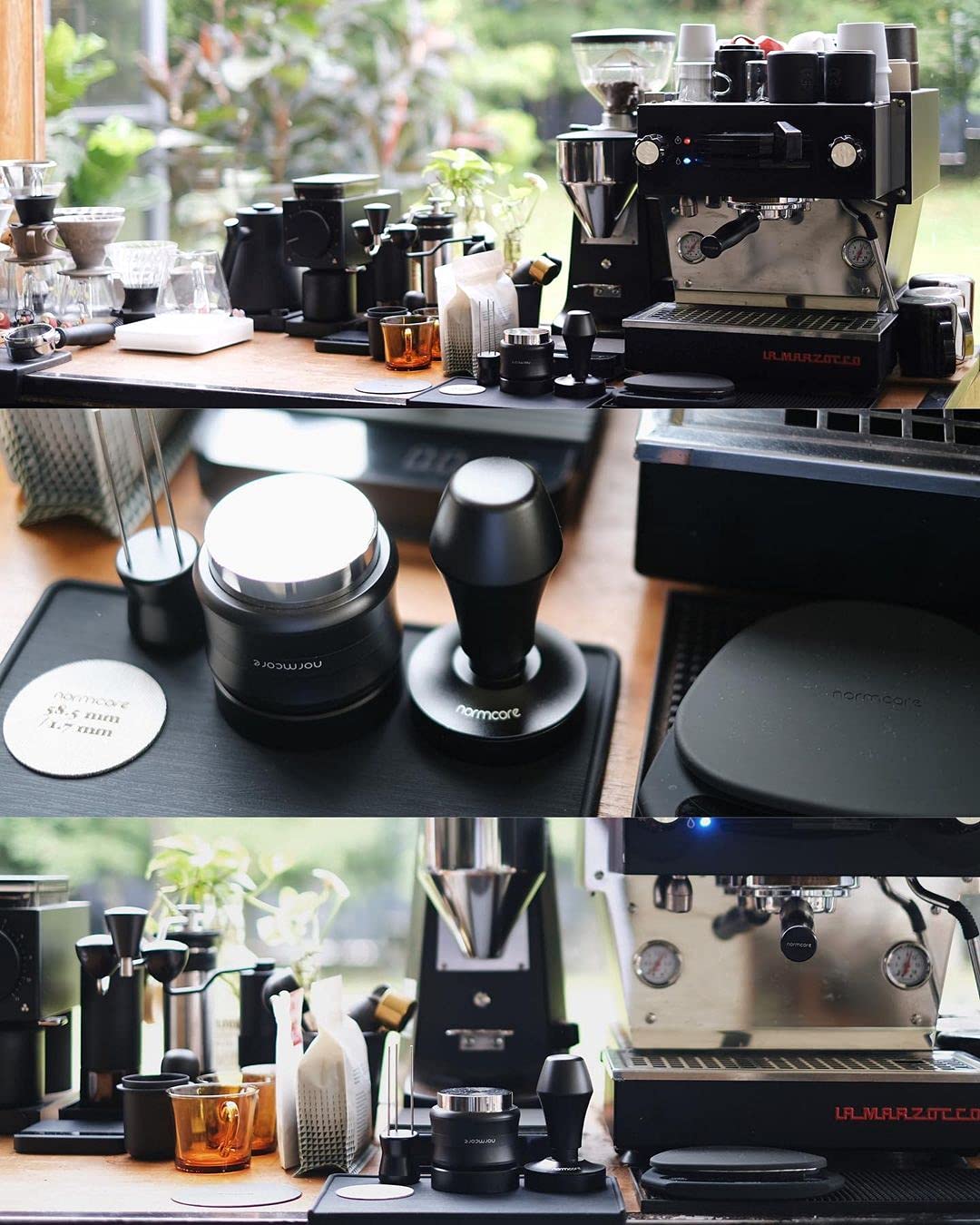 Normcore V4 Calibrated Espresso Tamper (53.3mm) – Flat Base & Stand