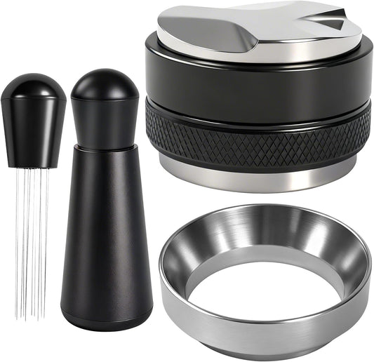 51mm Precision Barista Kit – Tamper, Distributor, Funnel & WDT Tool