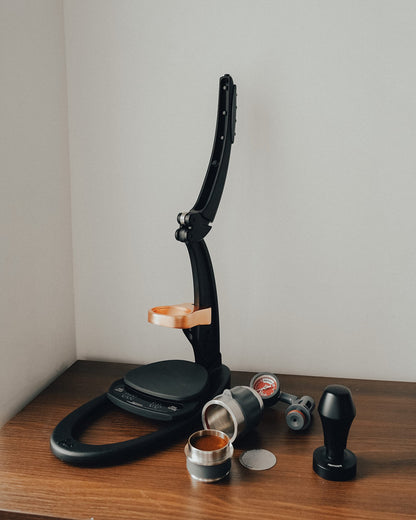 Normcore V4 Calibrated Espresso Tamper (53.3mm) – Flat Base & Stand