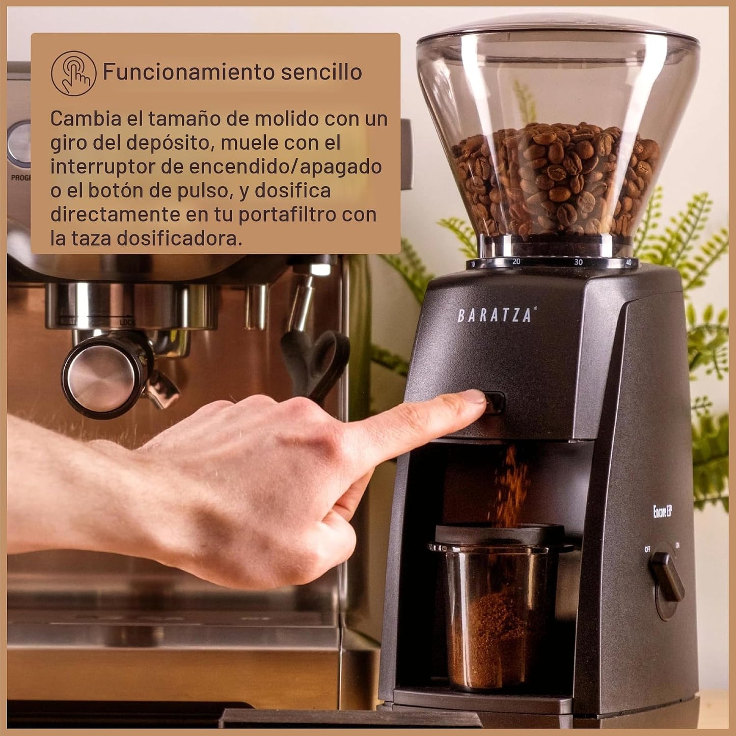 Baratza Encore ESP – Precision Electric Espresso & Coffee Grinder