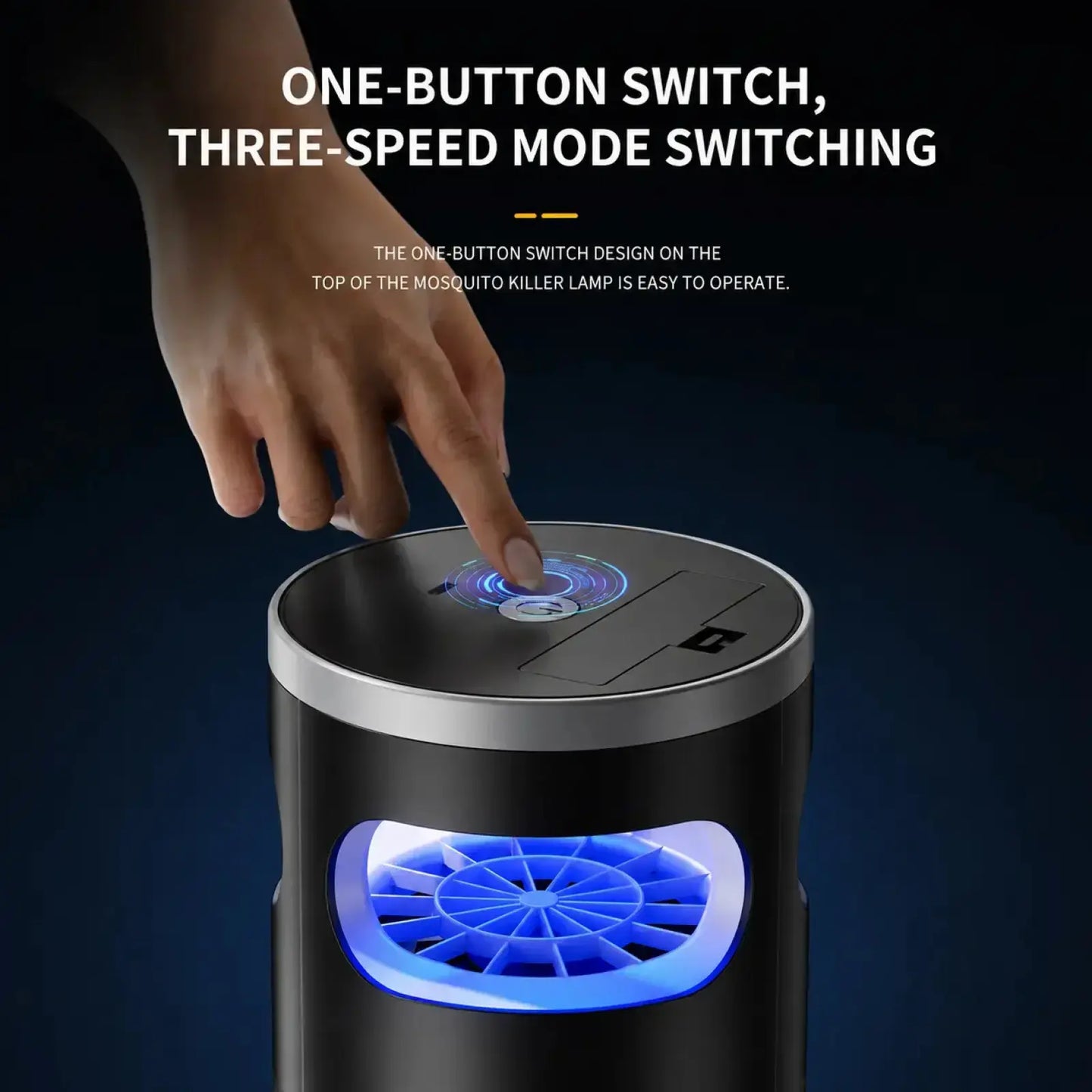Indoor Insect Trap - Effective Suction & UV Light Catcher for Mosquitoes, Fruit Flies, Gnats & Moths - Quiet & Non-Zapper for Home.