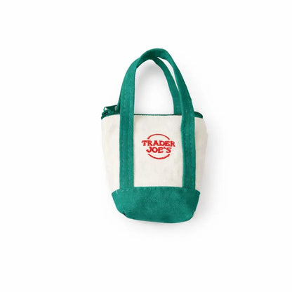 3Pcs-1Pc-Foldable Reusable Grocery Bag with Mini Tote Organizer Pouch, Lightweight Shopping Bag for Women, Portable Eco Tote with Small Canvas Insert for Travel, Storage and Daily Use