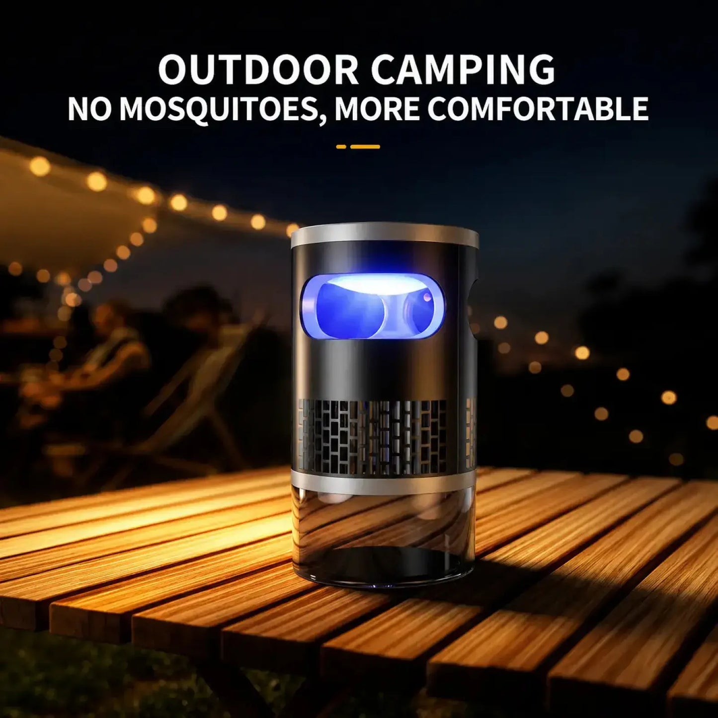 Indoor Insect Trap - Effective Suction & UV Light Catcher for Mosquitoes, Fruit Flies, Gnats & Moths - Quiet & Non-Zapper for Home.
