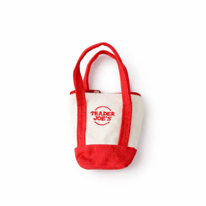 3Pcs-1Pc-Foldable Reusable Grocery Bag with Mini Tote Organizer Pouch, Lightweight Shopping Bag for Women, Portable Eco Tote with Small Canvas Insert for Travel, Storage and Daily Use