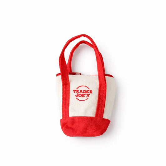 3Pcs-1Pc-Foldable Reusable Grocery Bag with Mini Tote Organizer Pouch, Lightweight Shopping Bag for Women, Portable Eco Tote with Small Canvas Insert for Travel, Storage and Daily Use