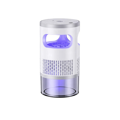 Gainstarx Indoor Insect Trap with Bait Included Light and Suction Non Zapper Flying Bug Catcher for Mosquitoes Fruit Flies Gnats and Moths Home Use